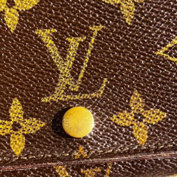 Louis Vuitton Brown LV Monogram Wallet (Project Piece) - Picture 3 of 8
